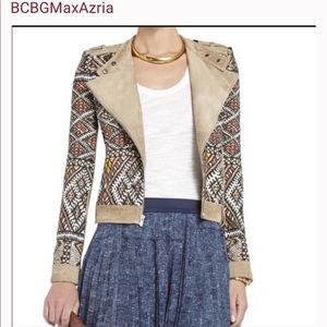 BCBG MaxAzria suede jacket